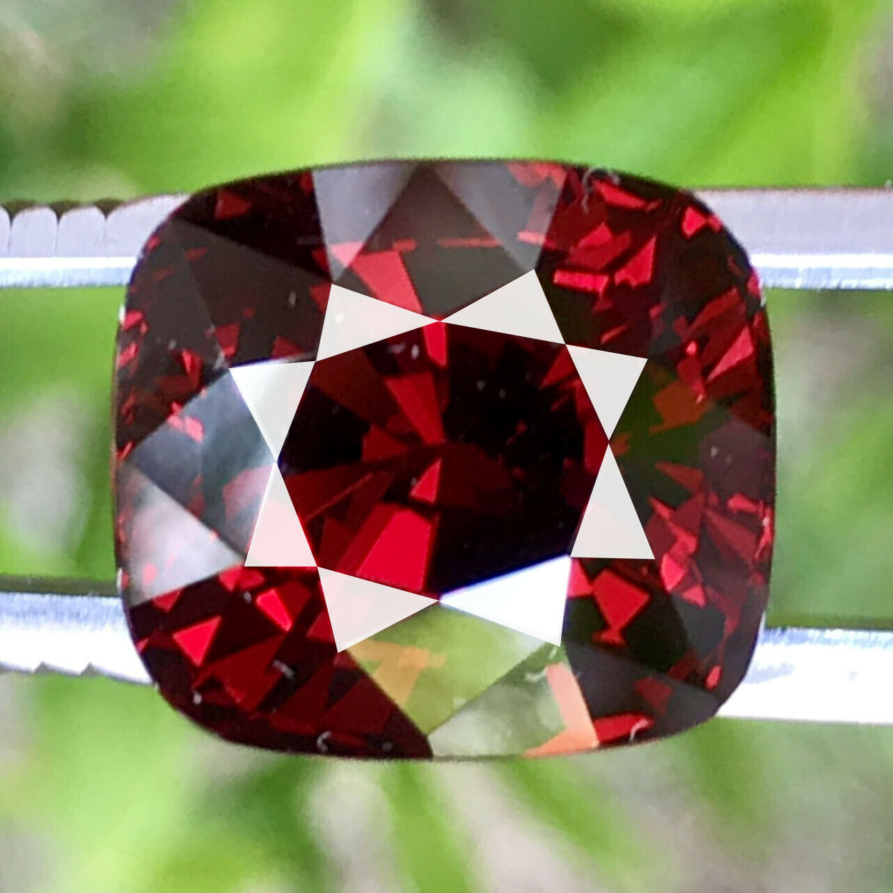 blood red garnet