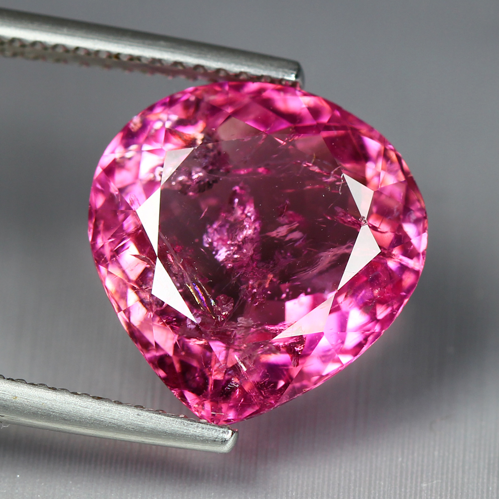 8.13 CTS_GILITTERING NICE LUSTER_100 % NATURAL UNHEATED PINK TOURMALINE ...