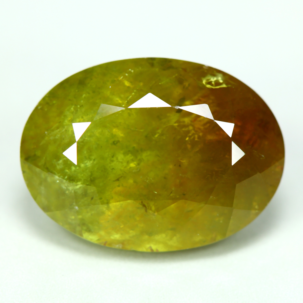 17.75 Cts_Unique Rare Gemstone_100 % Natural Greenish Yellow