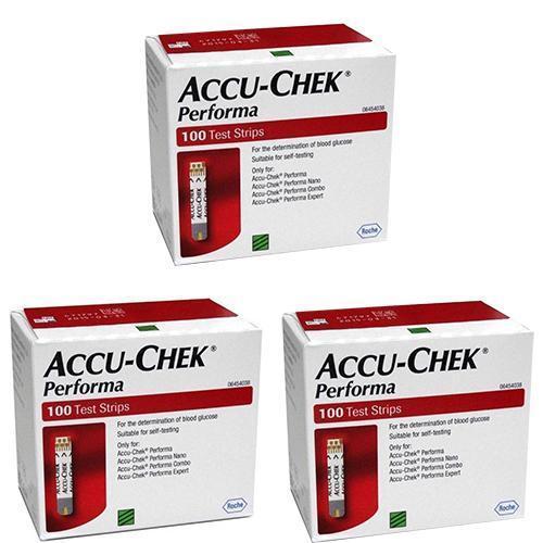 Accu Chek Performa 300 Test Strips Diabetes Blood Glucose Strips May