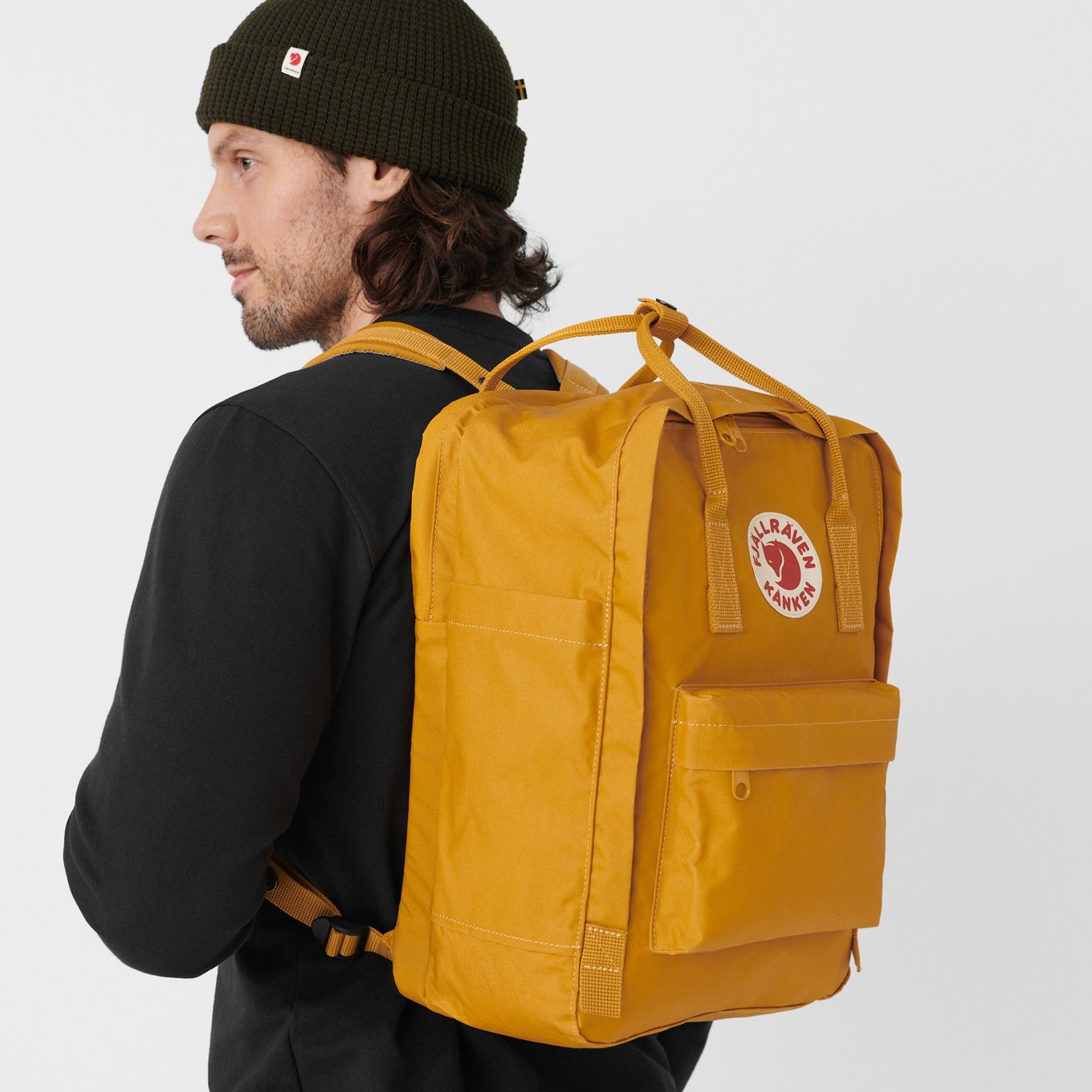 Fjällräven rugzak laptop rugzak met laptopvak Kånken Laptop 17 Black zwart Fjällräven rugzak laptop rugzak met laptopvak Kånken Laptop 17 Black zwart