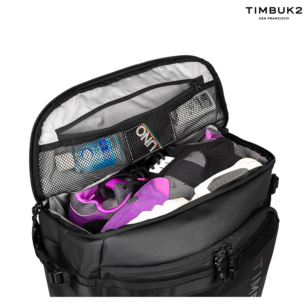 Timbuk2 Impulse Travel Backpack Duffel 45L Jet Black Bratpack Indonesia